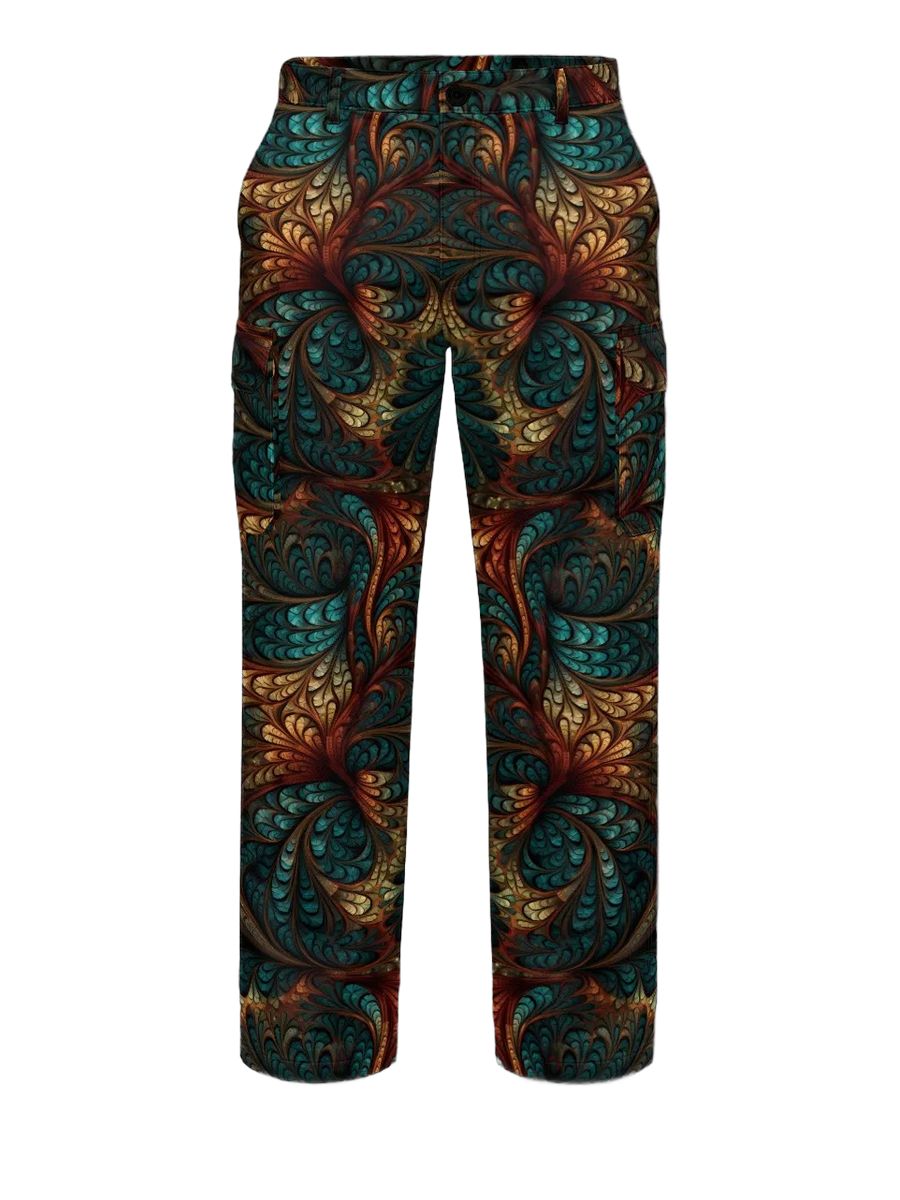 Gilded Leaf Cargo Pants