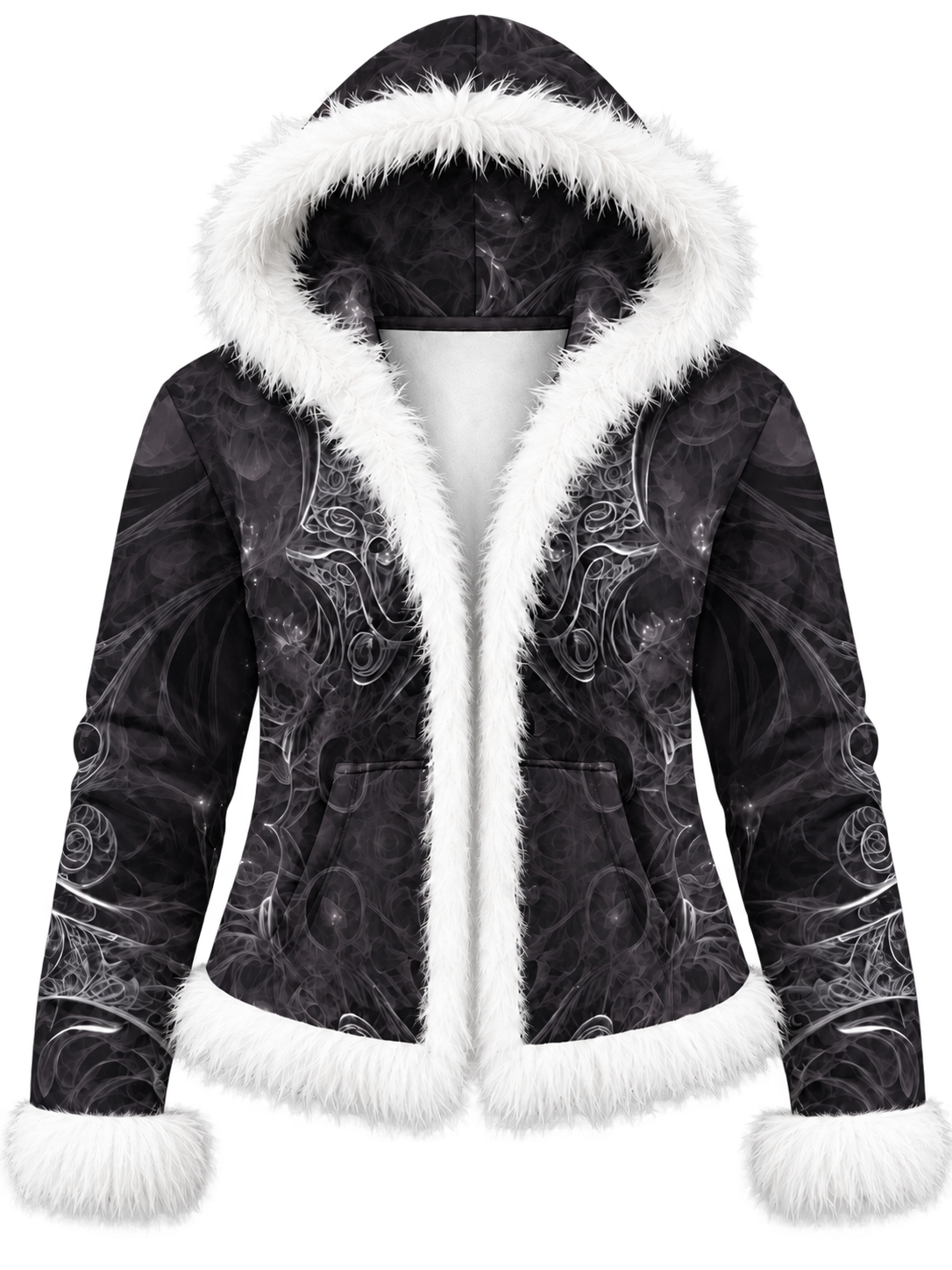 Nightwrought Fur-Trim Hooded Jacket